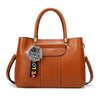 BROWN HIGH CAPACITY TOTE BAG