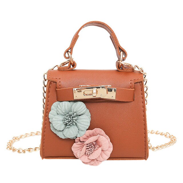 ELEGAND FLOWER DETAILED MINI SHOULDER BAG