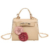 ELEGAND FLOWER DETAILED MINI SHOULDER BAG