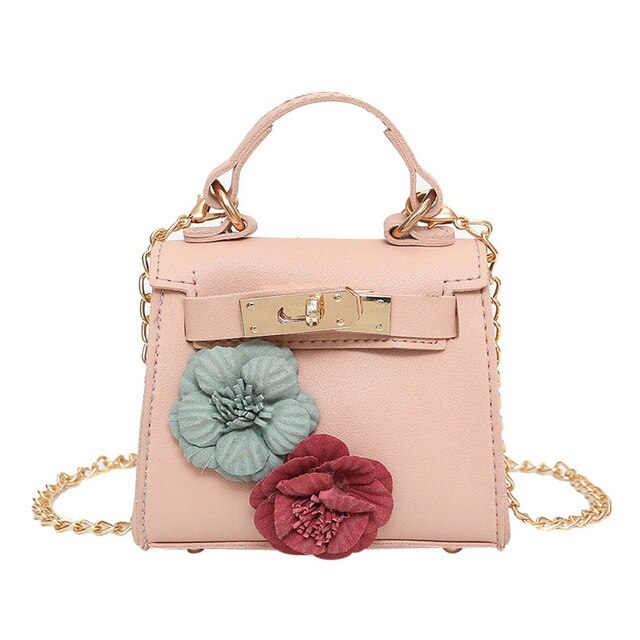 ELEGAND FLOWER DETAILED MINI SHOULDER BAG