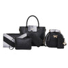 6PCS BEIGE AND GREY BAG SET