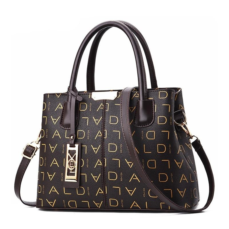 SOFT LEATHER PATTERNED HANDBAG