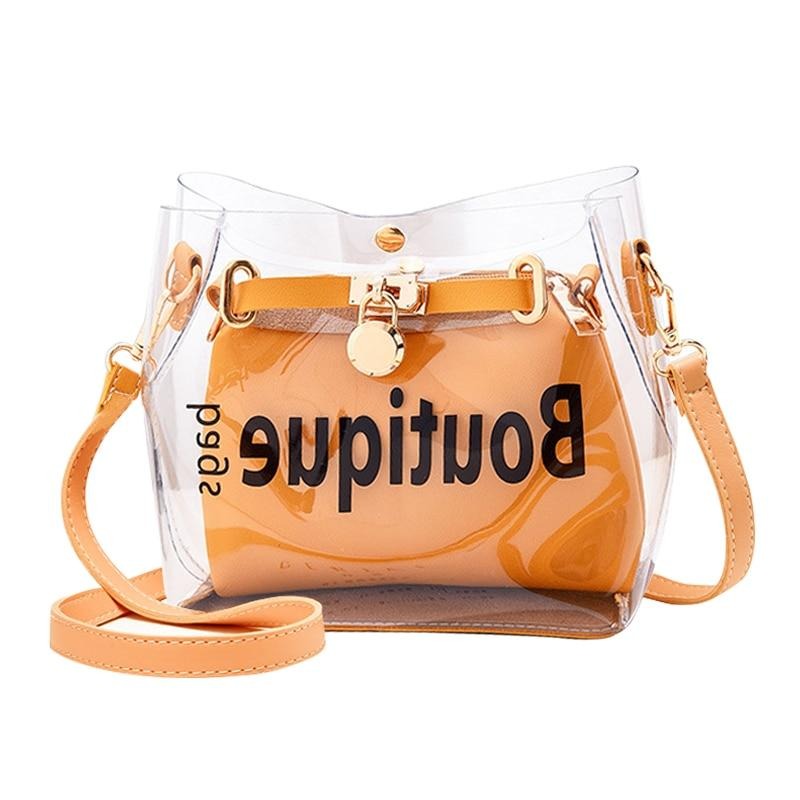 TRANSPARENT HIGH QUALITY SHOULDER BAG