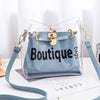 TRANSPARENT HIGH QUALITY SHOULDER BAG