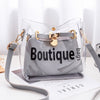 TRANSPARENT HIGH QUALITY SHOULDER BAG