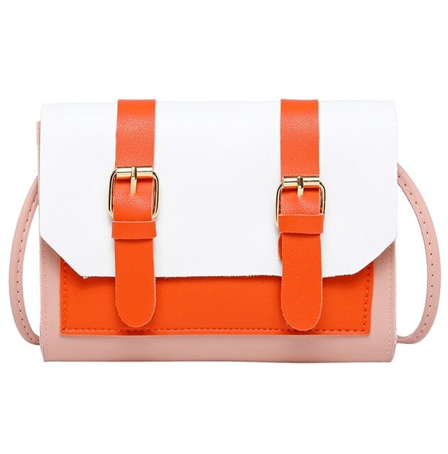 SOLID COLOR CROSSBODY BAG