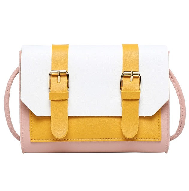 SOLID COLOR CROSSBODY BAG