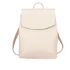 BASIC SOLID PU LEATHER BACKPACK