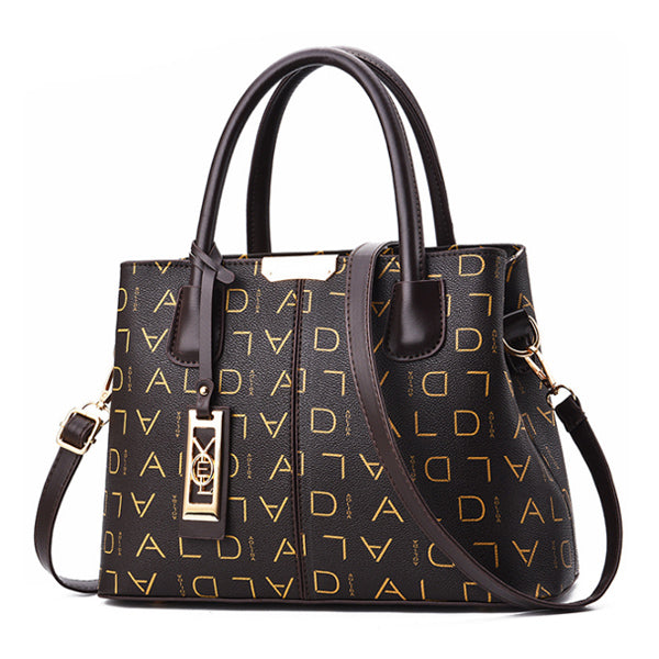 SOFT LEATHER PATTERNED HANDBAG