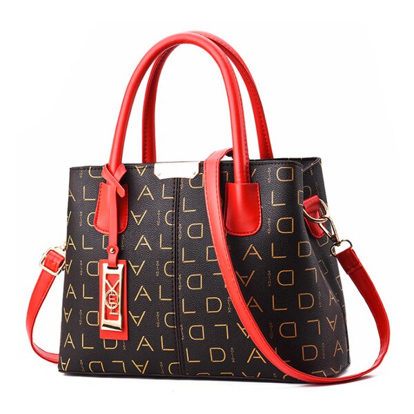 SOFT LEATHER PATTERNED HANDBAG