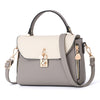 CONTRAST COLORS SHOULDER BAG