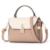 CONTRAST COLORS SHOULDER BAG