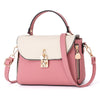 CONTRAST COLORS SHOULDER BAG