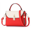 CONTRAST COLORS SHOULDER BAG