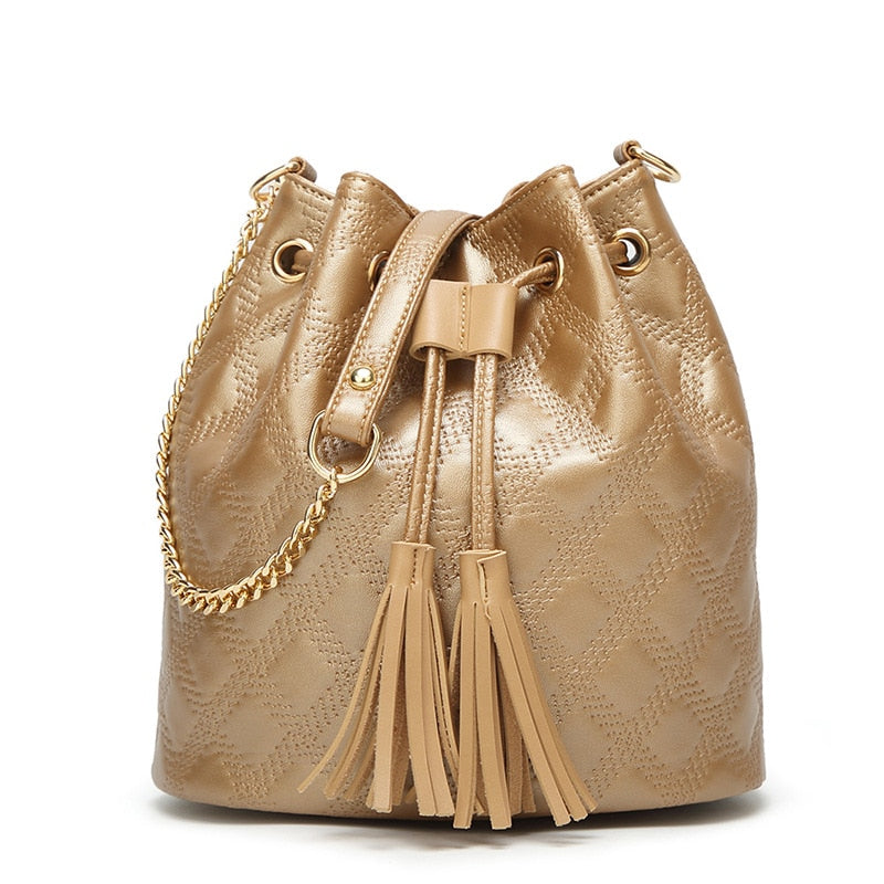 GOLD POUCH BAG