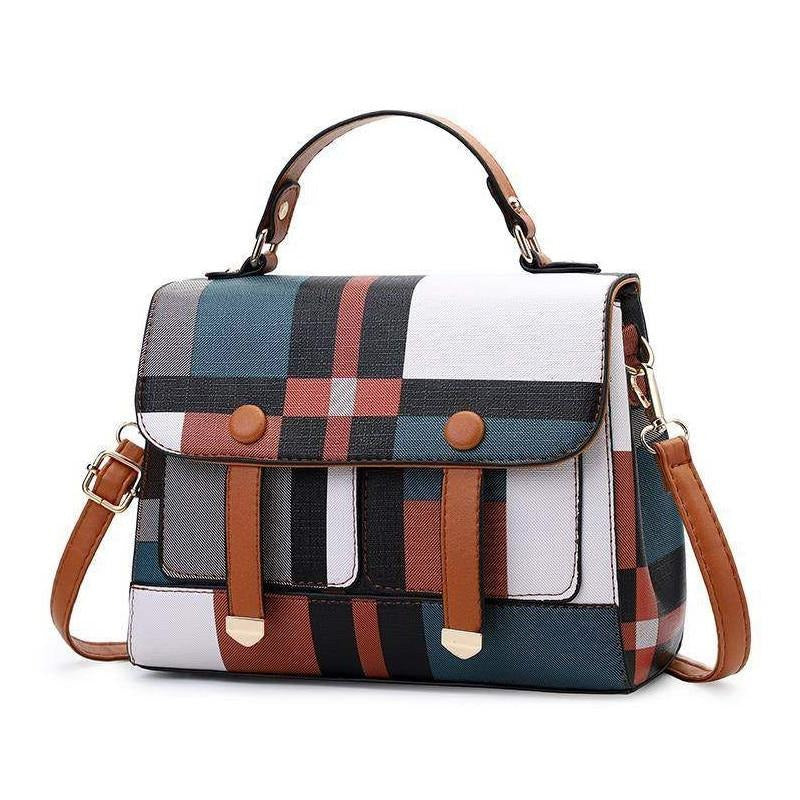 COLORFUL SMALL FLAP DETAILED SHOULDER BAG