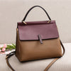 CONTRASTING COLOR DETAILED BASIC HANDBAG