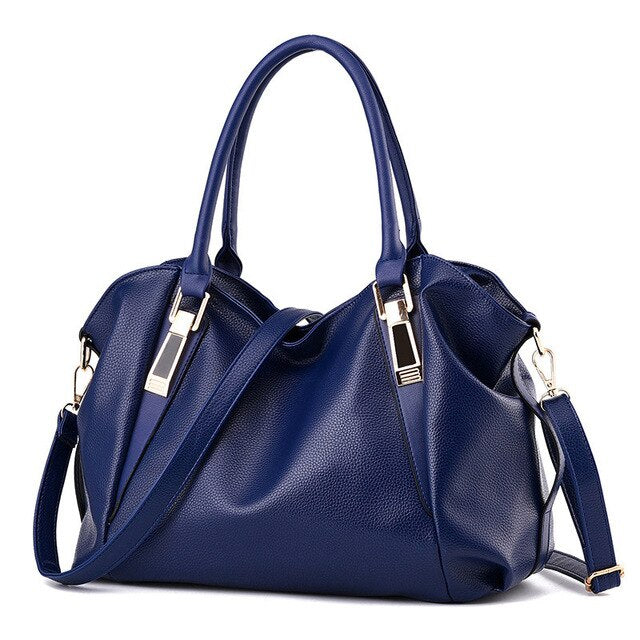 BASIC DARK BLUE SHOULDER BAG