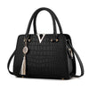 NEW CORCODILE PATTERNED HANDBAG