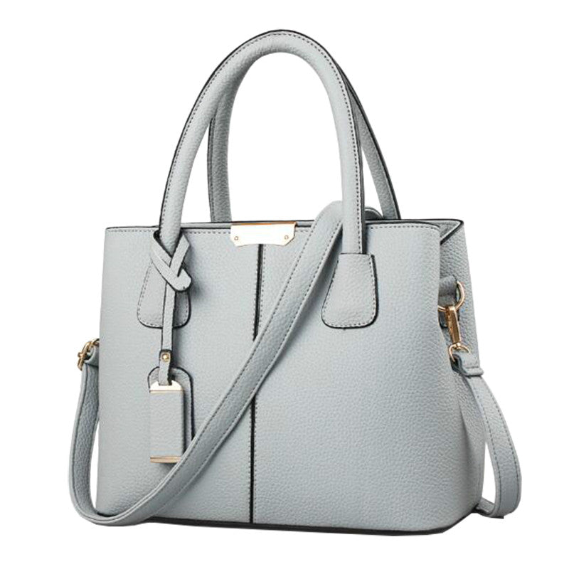 SOLID WHITE COLOR HANDBAG