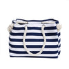 B&W STRIPE SHOULDER BAG