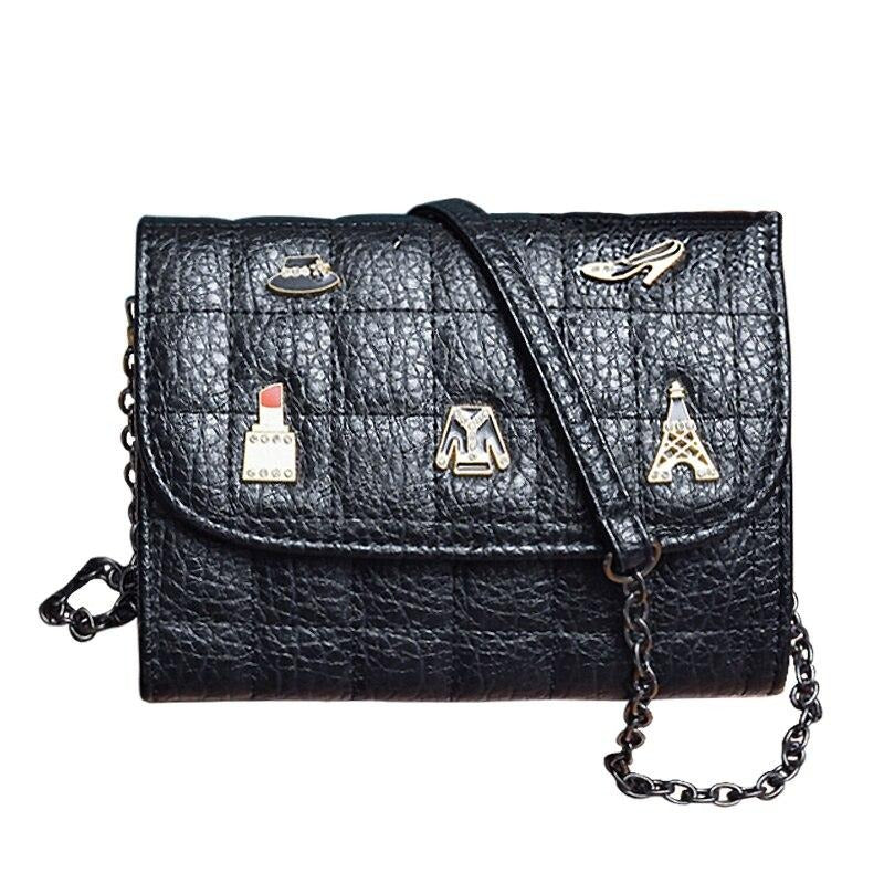 METAL PROCESSING DETAILED CROSSBODY BAG