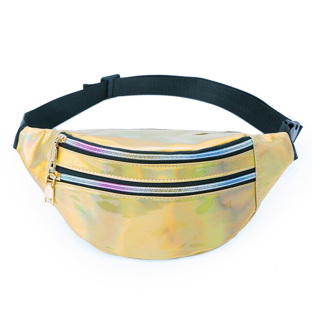 GEOMETRIC PATTERNED WAIST BAG