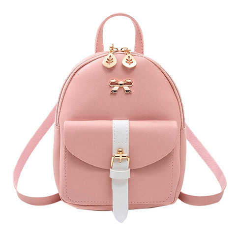 MULTICOLOR OXFORD LEATHER BACKPACK