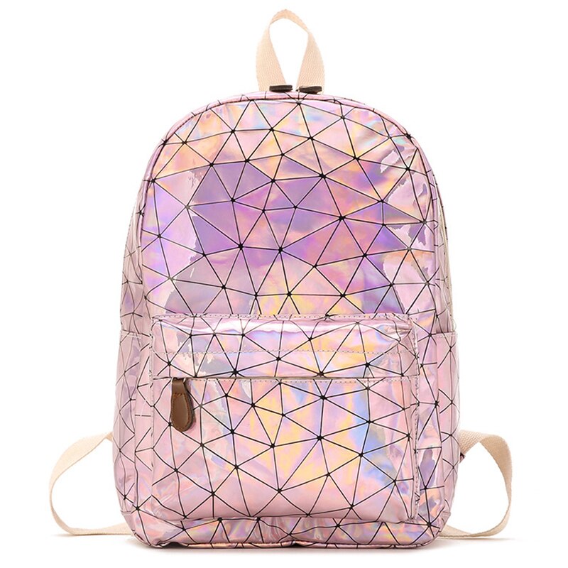 CANDY COLOR HOLOGRAPHIC BACKPACK