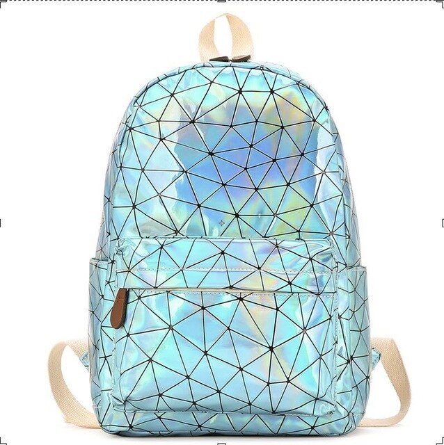 CANDY COLOR HOLOGRAPHIC BACKPACK