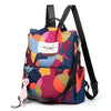 MULTICOLOR OXFORD LEATHER BACKPACK