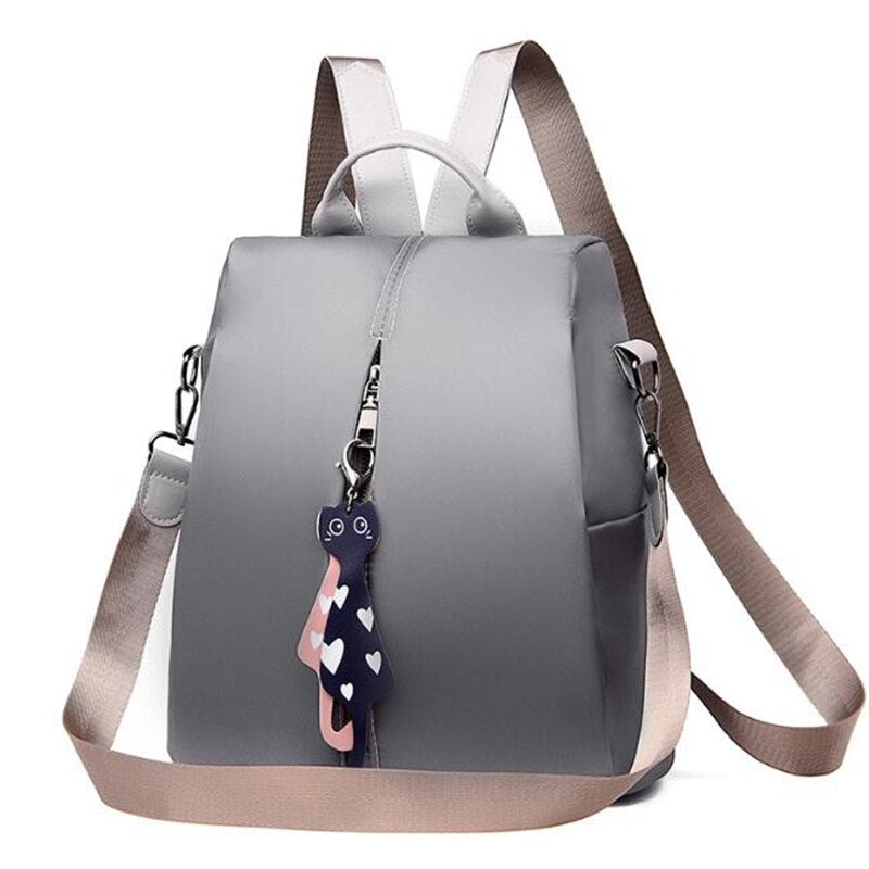 MULTIFUNTIONAL TASSEL DETAILED BACKPACK