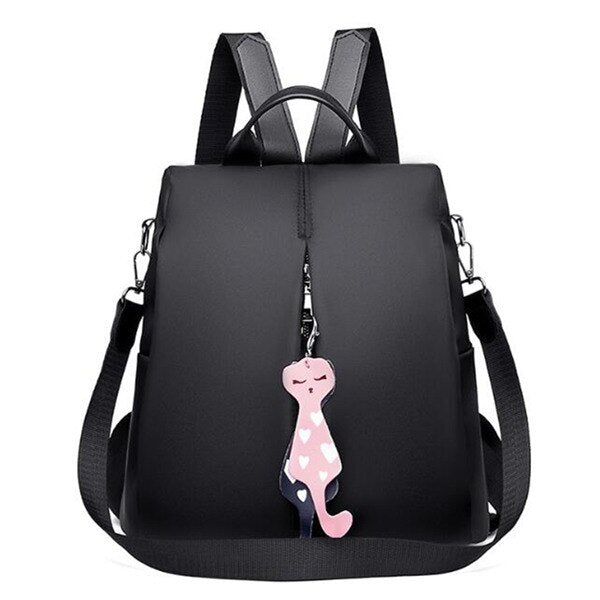 MULTIFUNTIONAL TASSEL DETAILED BACKPACK