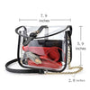 TRANSPARENT BASIC SHOULDER BAG