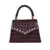 CRYSTAL BEAD DETAILED MINI HANDBAG