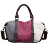 THREE COLOR HIGH-CAPACITY HANDBAG