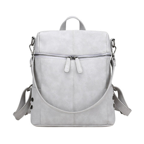 MULTICOLOR OXFORD LEATHER BACKPACK