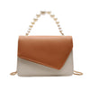 PEARL HANDLE DETAILED MINI HANDBAG