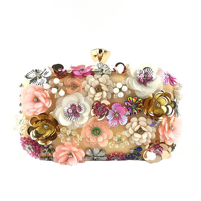 FULL OF FLOWER CLUTCH