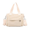 BEIGE COTTON BASIC BAG