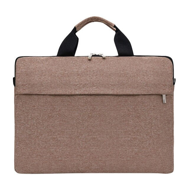 ULTRA-THIN GREY BASIC BRIEFCASE