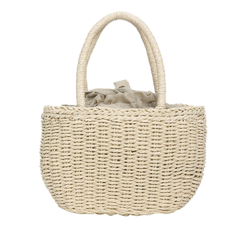 STRAW BEAC BAG