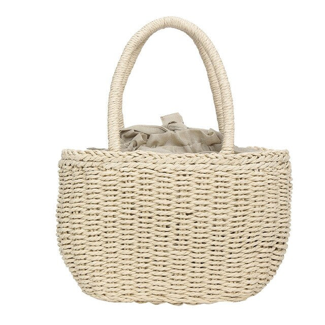 STRAW BEAC BAG