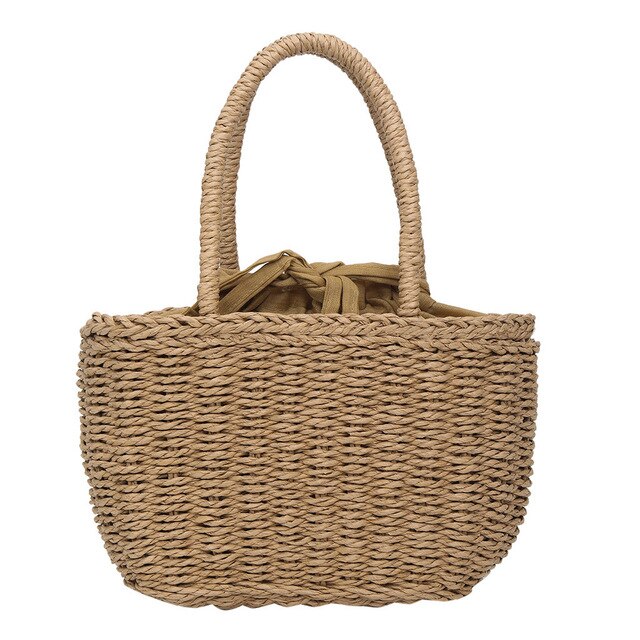 STRAW BEAC BAG