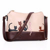 DUTE CATS DETAILED MESSENGER BAG