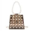 PEARL HANGER DETAILED HANDBAG