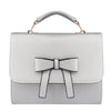 FRONT BOW DETAILED HANDBAG