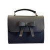 FRONT BOW DETAILED HANDBAG