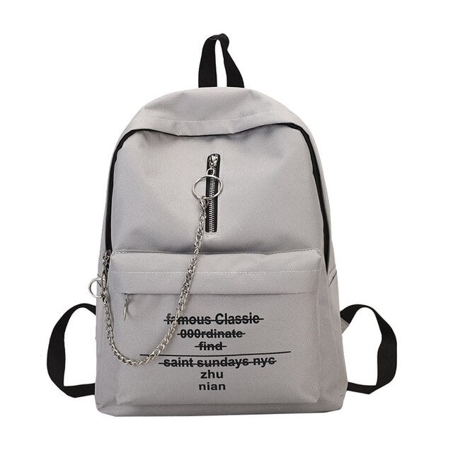 BLACK BASIC SCHOOL BACKPACK