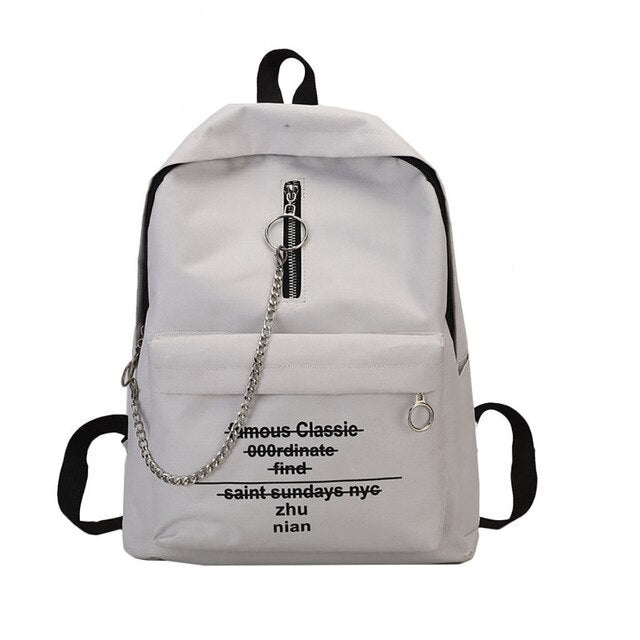 BLACK BASIC SCHOOL BACKPACK